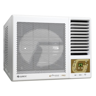 GREE 格力 GWF07P 3/4匹 R32 G-Panel 雙黑鑽 變頻淨冷 窗口式冷氣機 (包標準安裝)